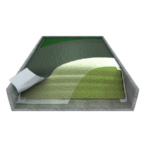 8,5mx0,18x60m fekete-fehér Finn silófólia (Rani Plast) 