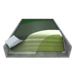 12mx0,18x50m fekete-fehér Finn silófólia (Rani Plast) 